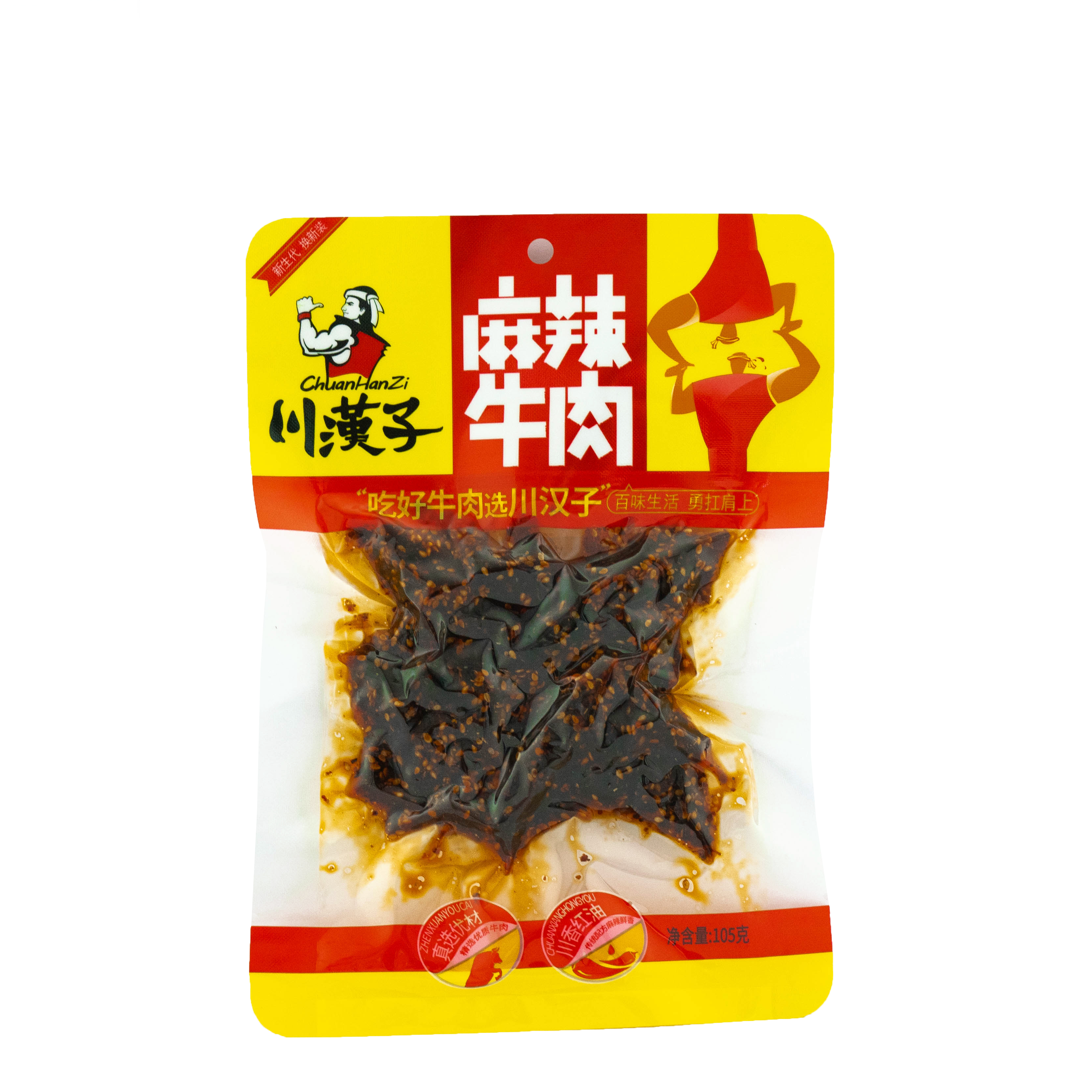 105g麻辣牛肉